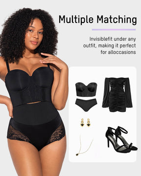 The Low Back Strapless Bra