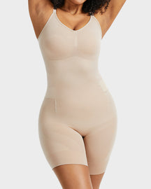 All-in-One Sculpting Bodysuit with Easy-Off Design